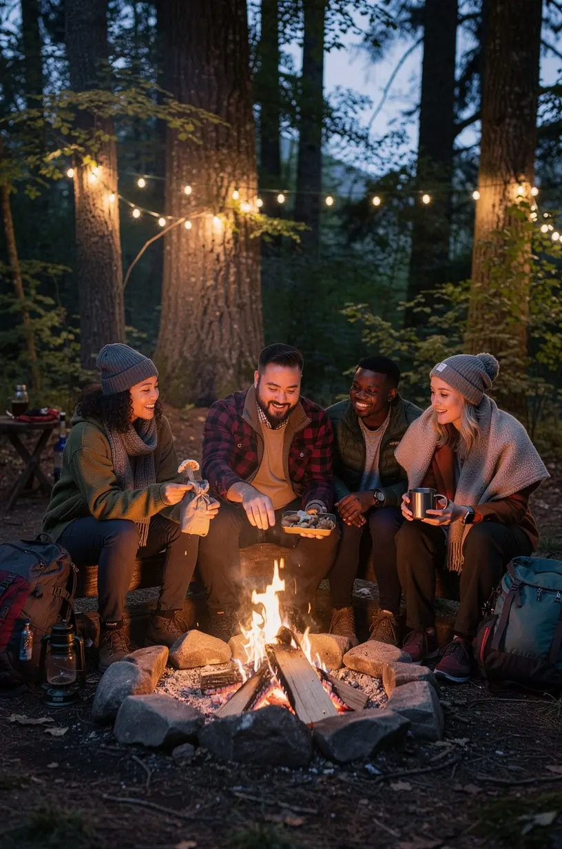 Naturinspirierte Unterkunft inmitten eines deutschen Waldes, ideal für Erholung und Rückzug.